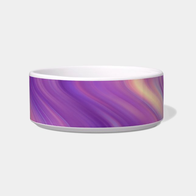 Tigela Textura ondulada violeta (Frente)