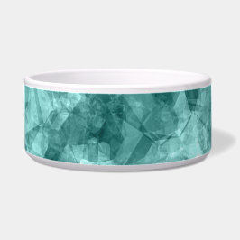 Tigela Textura Teal Crumplada