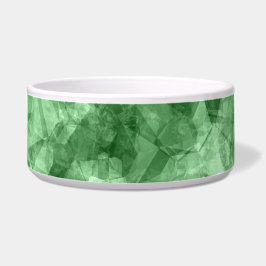 Tigela Textura verde escura amassada