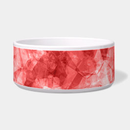 Tigela Textura vermelha amassada