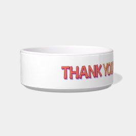 Tigela Thank You For Being a Friend Official PET BOWL