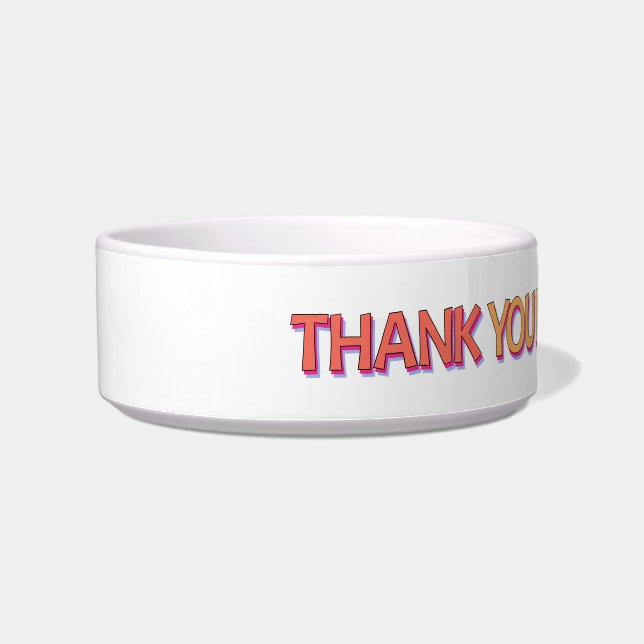 Tigela Thank You For Being a Friend Official PET BOWL (Esquerda)