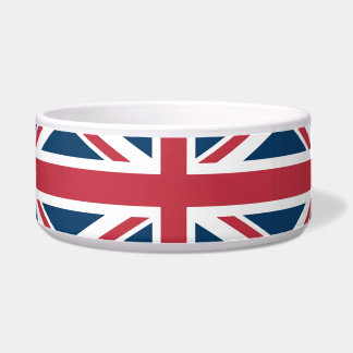 Tigela The Union Jack British Flag Pet Collar