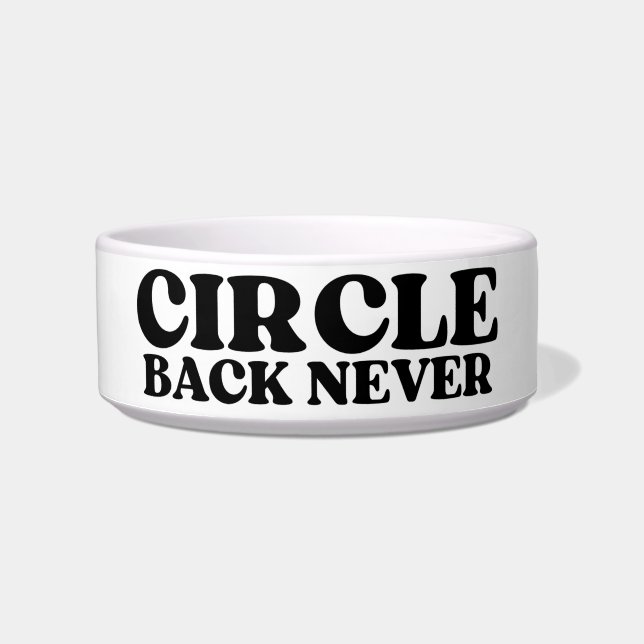 Tigela The Unreachable Unit | Circle Back Never Pet Bowl (Frente)
