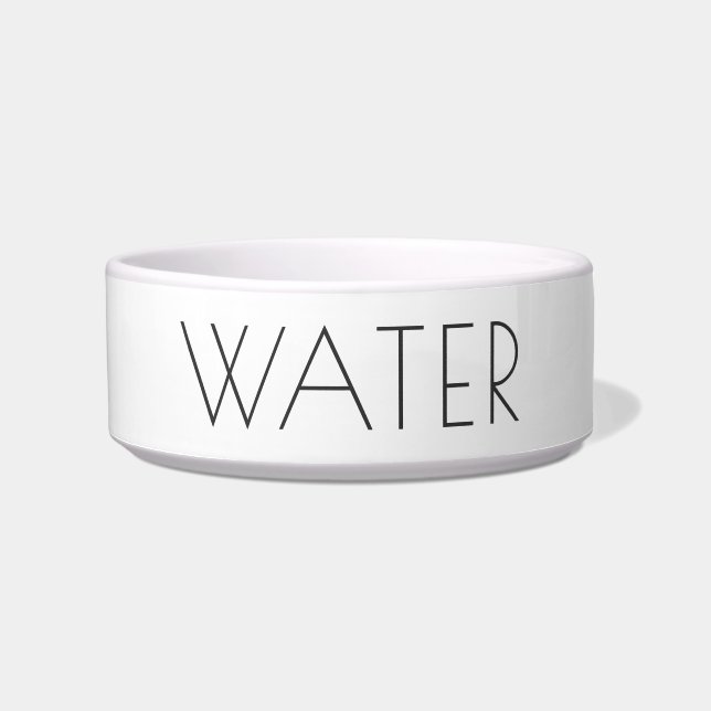 Tigela Tigre de alimentação de água (Frente)