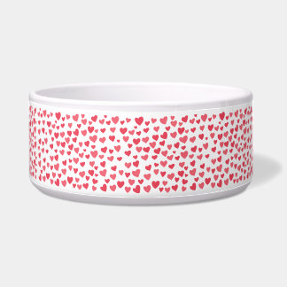 Tigela Tiny Hearts Cerâmica Pet Bowl
