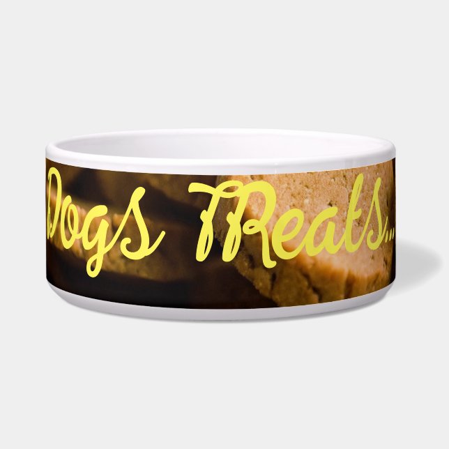 Tigela "Treats Galore: Pet Bowl Cerâmica (Frente)