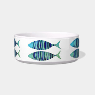Tigela Três Peixes Estirpados