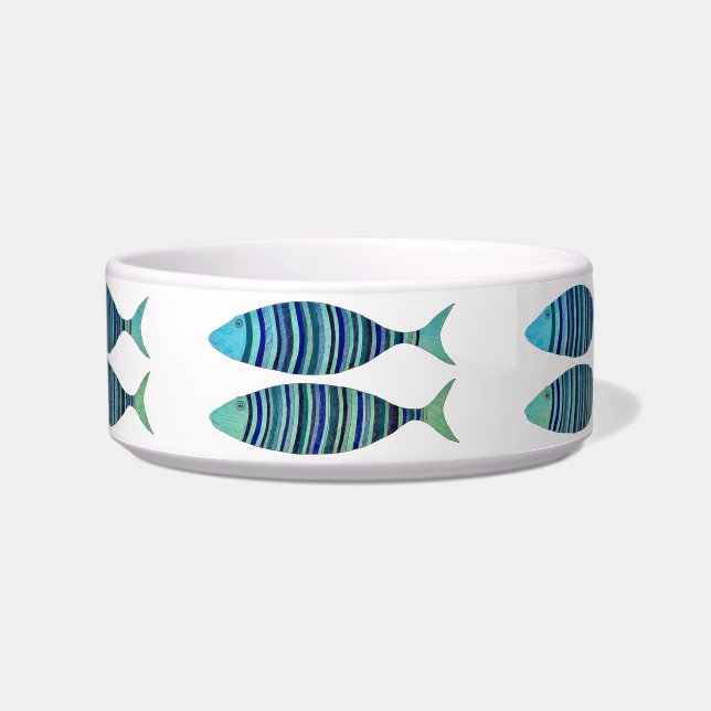 Tigela Três Peixes Estirpados (Frente)