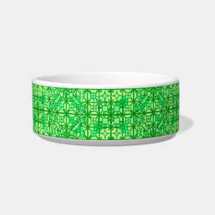 Tigela Tribal Batik - tons verdes