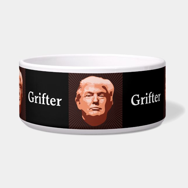Tigela Trump Grifter Pet Bowl (Frente)
