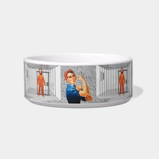 Tigela Trump Prisoner Pet Bowl (Frente)
