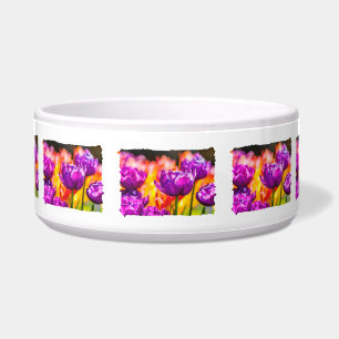Tigela Tulipas que Enchanting o roxo