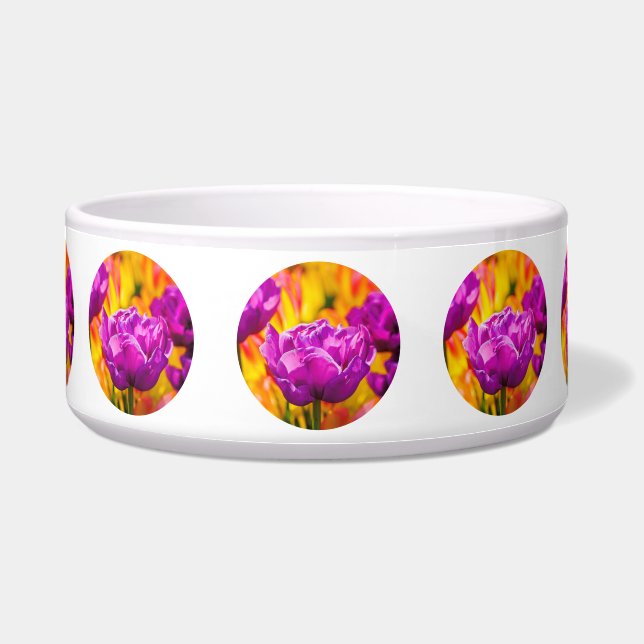 Tigela Tulips Enchanting Violet (Frente)