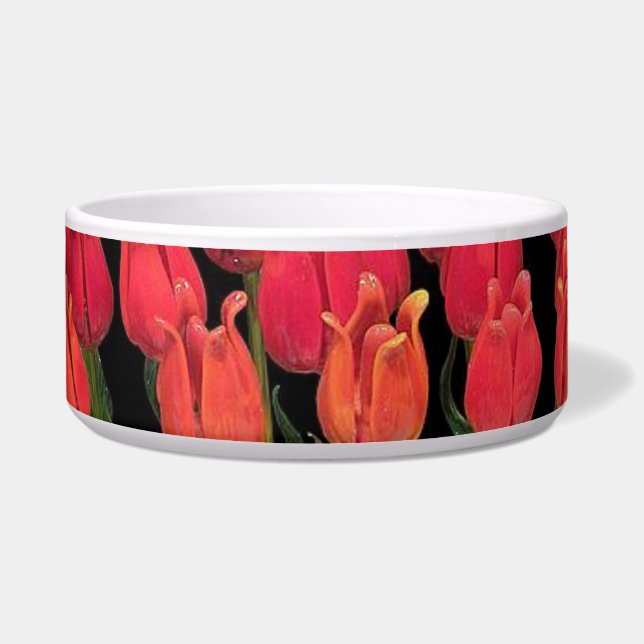 Tigela Tulips Pet Bowl (Frente)