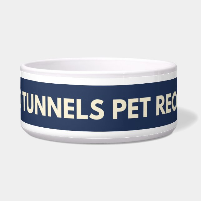 Tigela Two Tunnels Dog Bowl  (Frente)