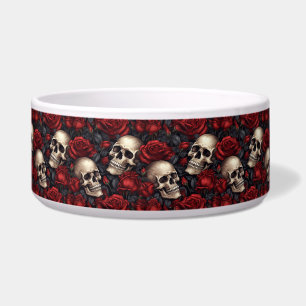 Tigela Um desenho da série A Skull and Roses 10