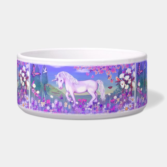 Tigela Um paraíso roxo (Frente)