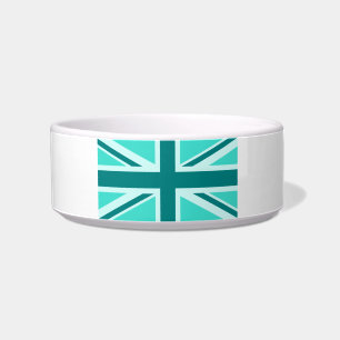 Tigela Union Jack Turquesa e Azul 2