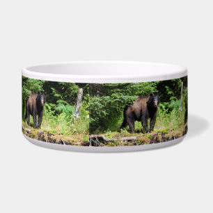 Tigela Urso Negro Alfa