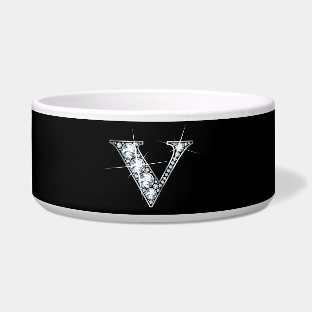 Tigela V "Diamond Bling" Pet Bowl (Frente)