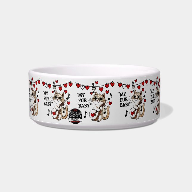 Tigela Valenine's Ceramic Pet Bowl (Frente)