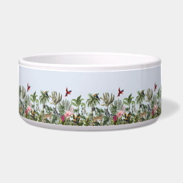 Tigela Vaso de Cerâmica da Selva Tropical - Vida Selvagem
