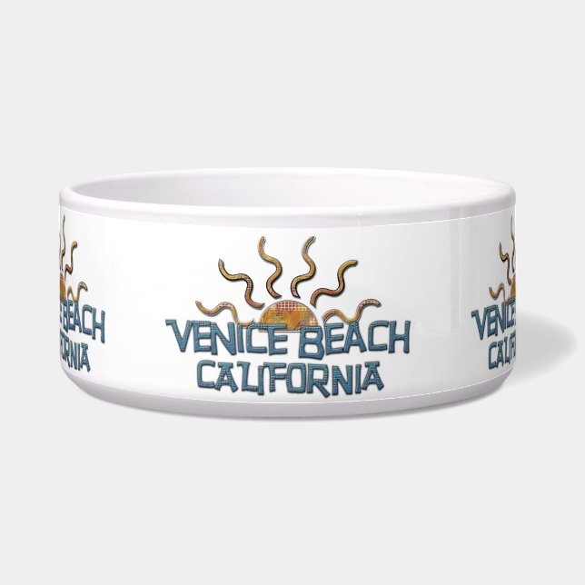 Tigela Venice Beach Pet Bowl! (Frente)