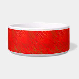 Tigela Vermelho Marbled