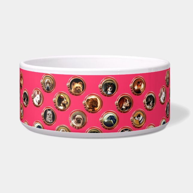 Tigela VICTORIANOS/MINIATURAS PORTRAÇOS DE CACHORRO cor-d (Direita)