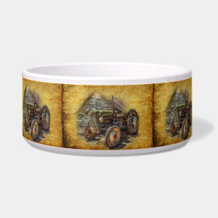 Tigela Vintage Fazenda Trator Velho
