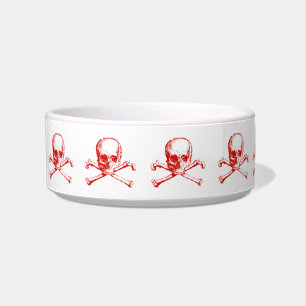 Tigela Vintage Skull & Crossbones