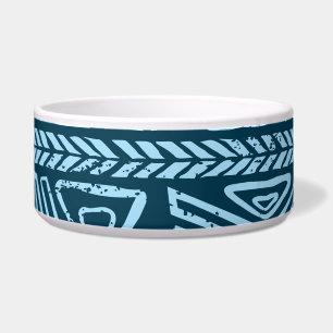 Tigela Vintage tribal, padrão perfeito.