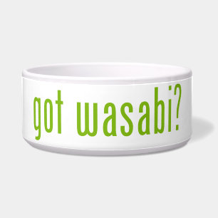 Tigela wasabi obtido?