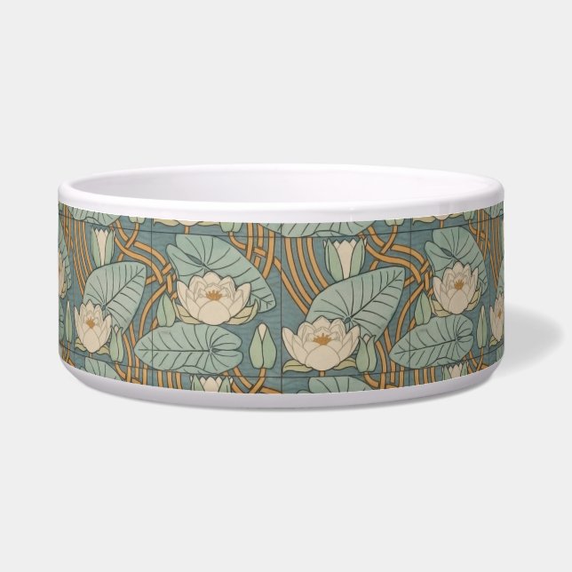 Tigela Water Lily Art Nouveau Nature (Frente)