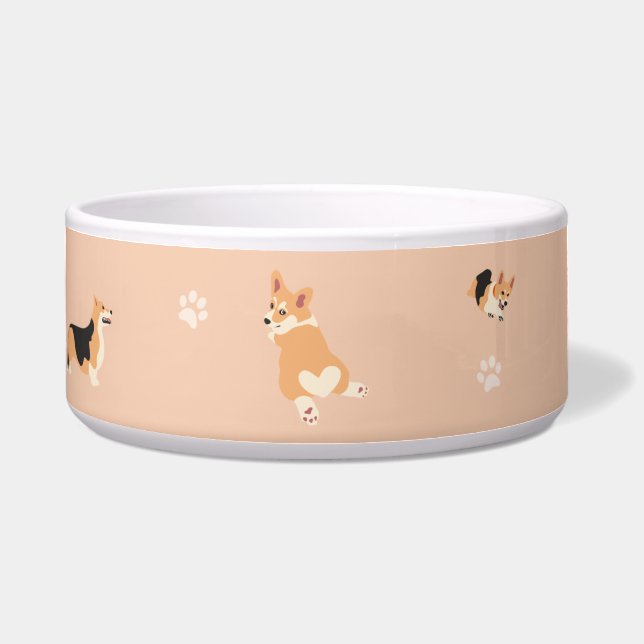 TIGELA WELSH CORGI DOG BOWL (Frente)
