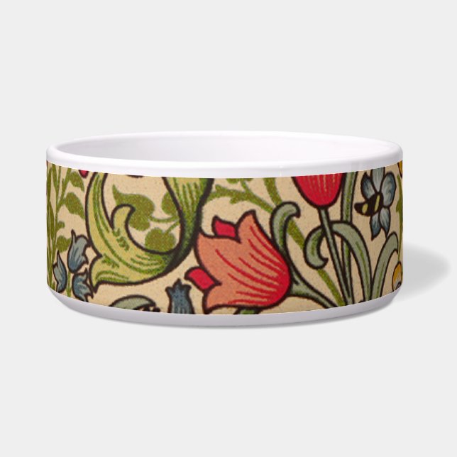 Tigela William Morris Ouro Lily Antique (Frente)