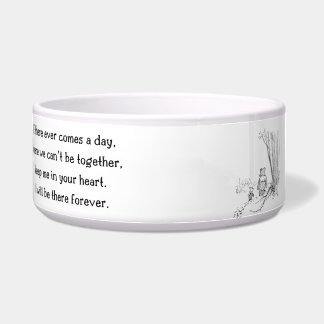 Tigela Winnie the Pooh "Forever" Cerâmica Pet Bowl