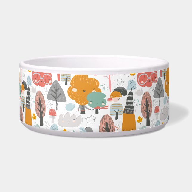 Tigela Woodland Wonders Whimscroed Forest Pet (Frente)