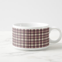 Xadrez Vintage Roxo Ameixa e Creme