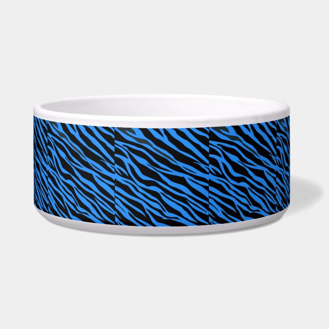 Tigela Zebra Azul-Cobalto Strike (Frente)