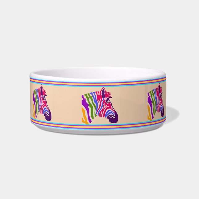 Tigela Zebra Pet Bowl (Frente)