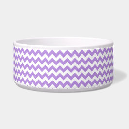 Tigela Zigzag Roxo, Chevron Roxo, Padrão Geométrico