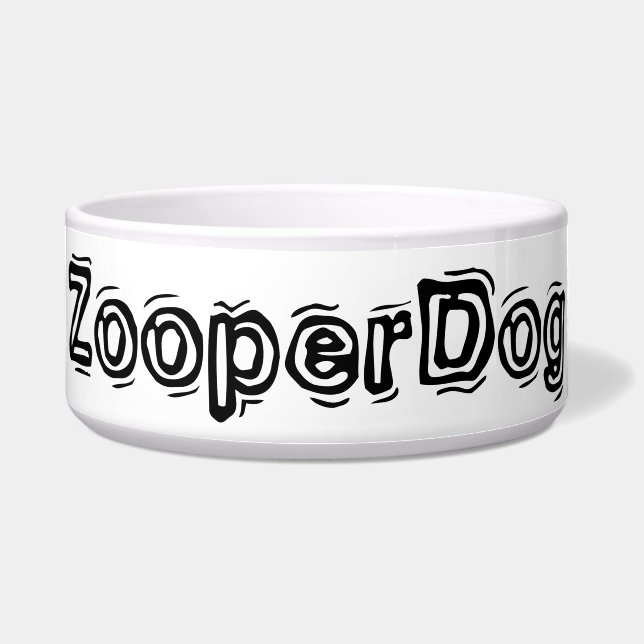 TIGELA ZOOPER DOG BOWL (Frente)