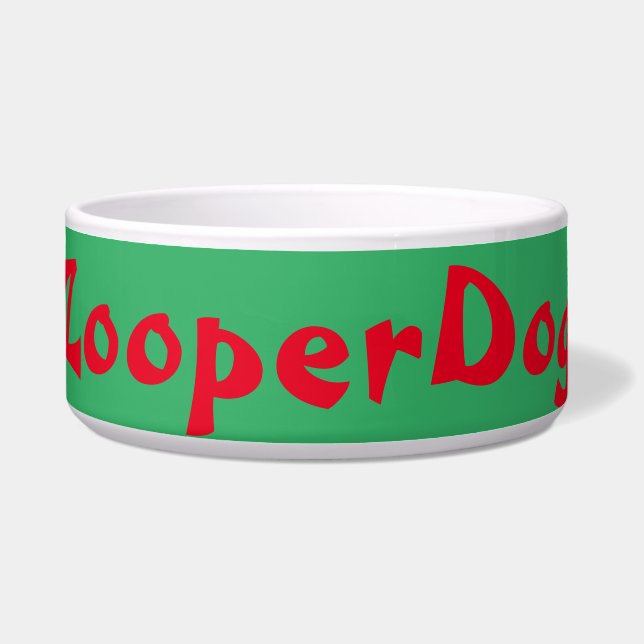 TIGELA ZOOPER DOG BOWL (Frente)