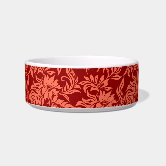 Tigelas para animais com hibisco de Waikiki (Direita)