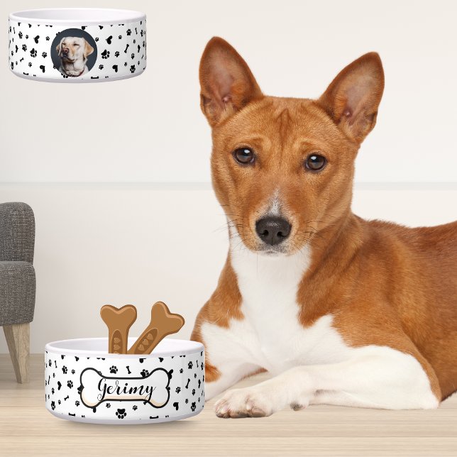 Tigelas Personalizadas para Animais de Estimação:  (Personalized Pet Bowls: Name, Patterns & Photos)