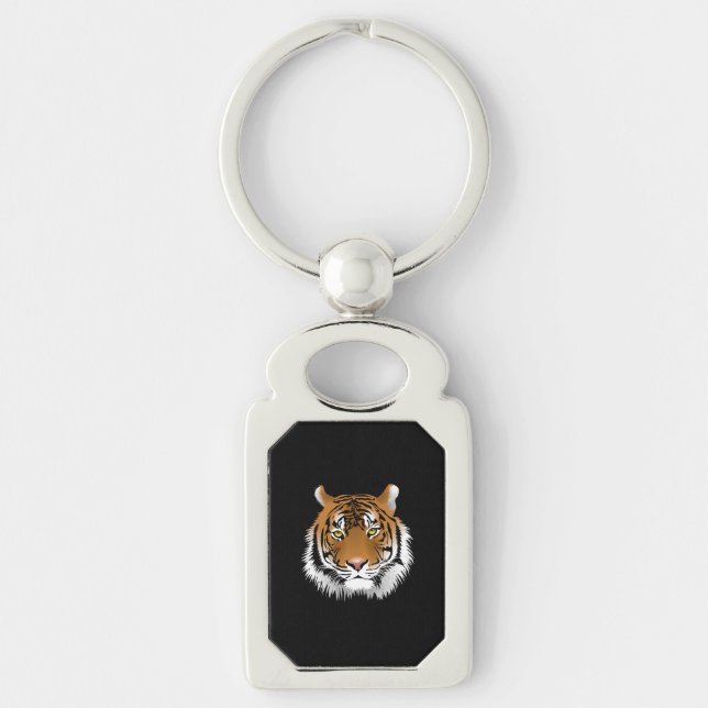 TIGER ART NECKLACE CHAVEIRO (Frente)