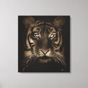 Tiger Canvas Art