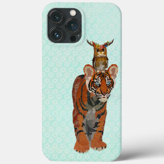 TIGER E ANTLER OWL